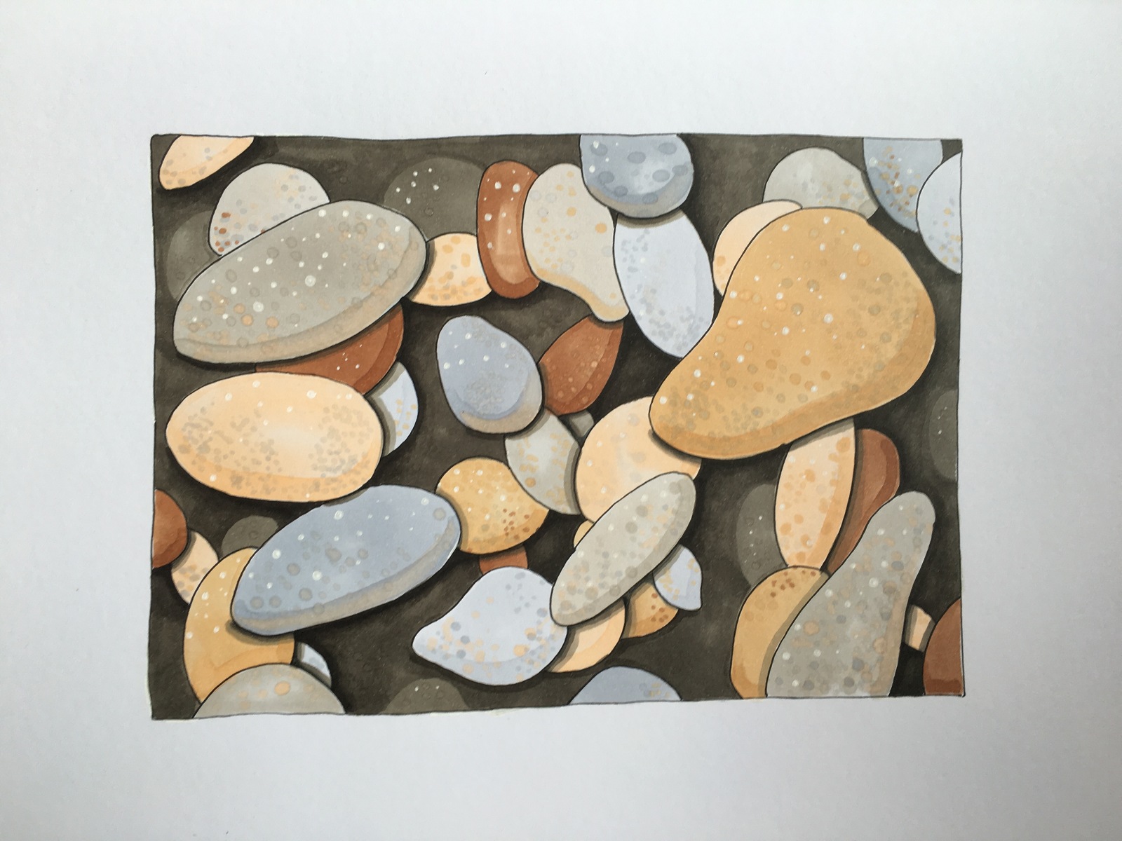 Галька. Скетчинг - Расторгуева (2017)_0.jpg